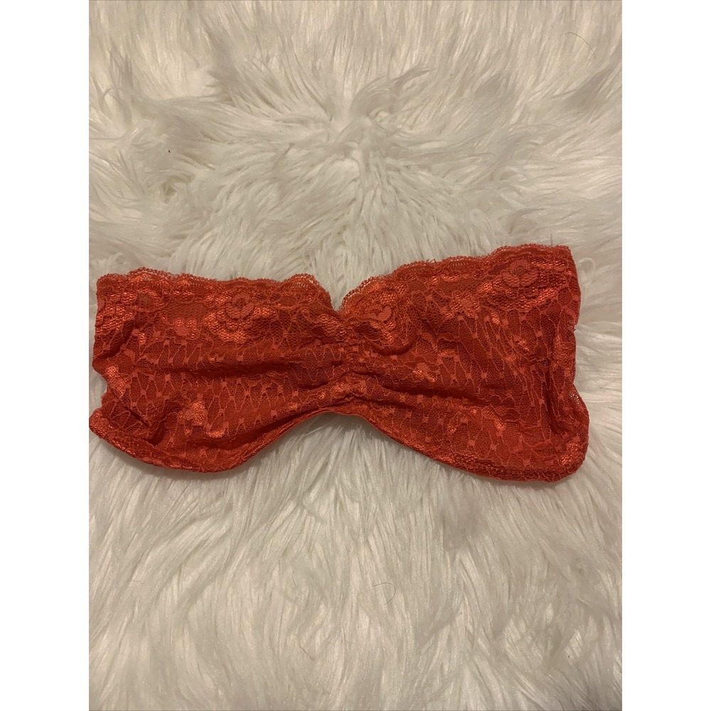 free people intimately small sexy strapless bralette sexy orange color fancy